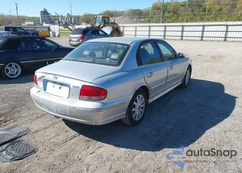 2004 Hyundai Sonata Gls/Lx из США, поврежденный, VIN KMHWF35H94A952533